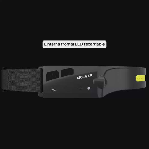 BEAMPRO LINTERNA FRONTAL LED CON SENSOR DE MOVIMIENTO